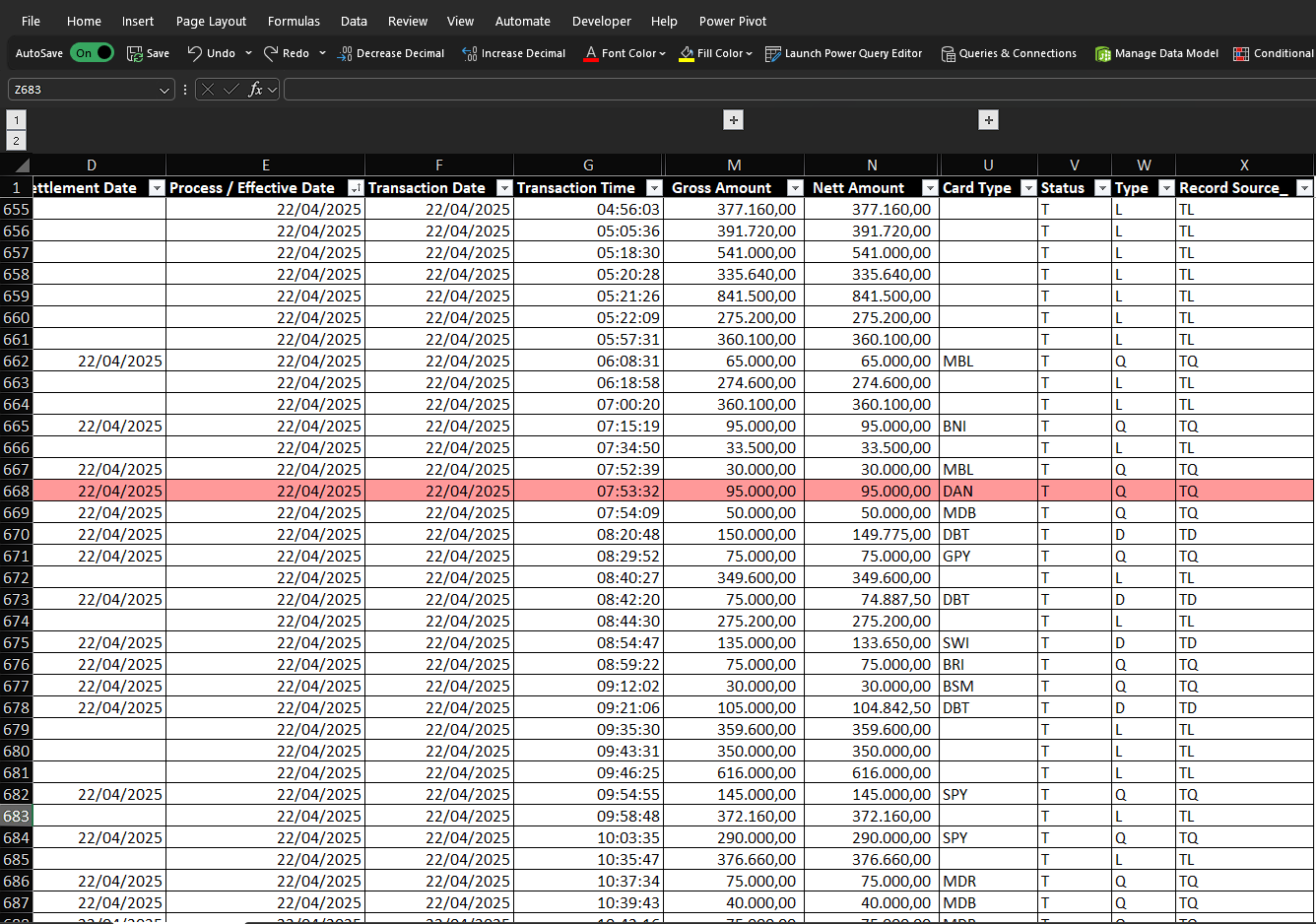 Automated BCA Merchant Report Workflow